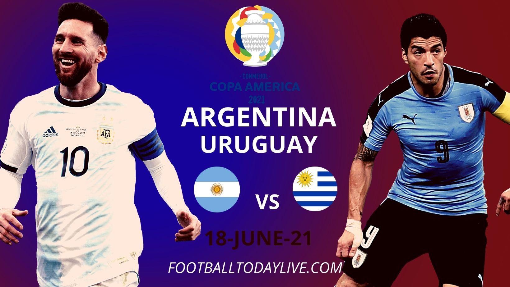 Argentina vs Uruguay Live Stream 2021 | Copa America